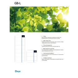 Deye HV -akkumoduuli GB-L (4.09kWh)