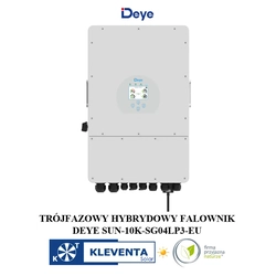 DEYE HYBRID INVERTER SUN-10K-SG04LP3-EU LOW VOLTAGE, 3- PHASE, WIFI+3xCT included in the price