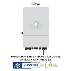 DEYE-Hybrid-Wechselrichter SUN-6K -SG04LP3-EU NIEDERSPANNUNG, 3-fazowy, WIFI + 3xCT-Modul im Preis inbegriffen