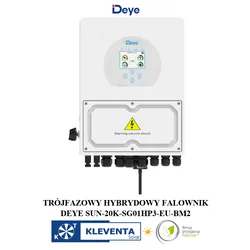 DEYE SUN-20K-SG01HP3-EU-BM2 hybridväxelriktare 3 fas 10 garantiår