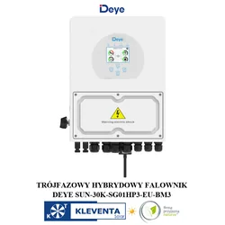 Deye SUN-30K-SG01HP3 -EU-BM3 hibrīda invertora 10 gadu garantija