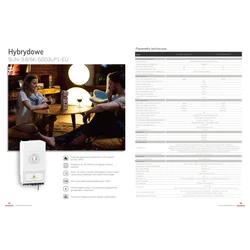 Deye SUN-3.6K-SG03LP1 -EL madalpinge inverter (ühefaasiline hübriid)