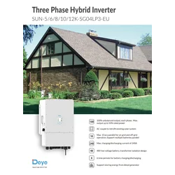 Deye SUN-5K-SG04LP3-EU Hybridní invertor 5kW