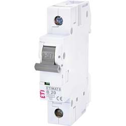 ETIMAT circuit breaker 6 1p B20