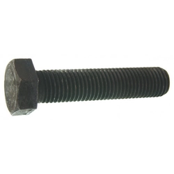 Bolt full thread M12x30 ST / Black 10.9 DIN 933 Uncoated