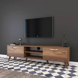 TV stand, 180 x 48,6 x 35 cm, walnut