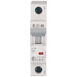 Διακόπτης κυκλώματος Eaton 1P B 25A 6kA AC xPole Home HN-B25/1 194823