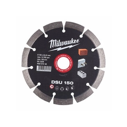 Diamantna rezalna plošča Milwaukee DSU 150 x 22,23 mm