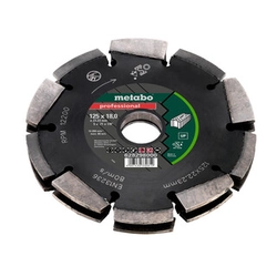 Diamantový řezný kotouč Metabo UP 125 x 22,23 mm