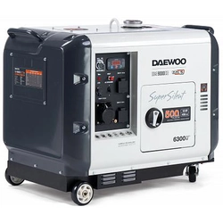 Diesel generator set 6,3KW 230V DDAE9000SSE DAEWOO