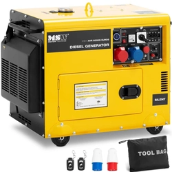 Diesel power generator 16 l 240/400 V 6000 In AVR