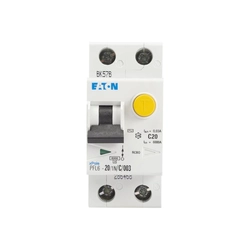 Differential switch 20A 1P+N C 6KA 30mA