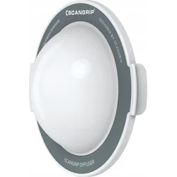 Difusor Scangrip que difunde la luz de las lámparas de trabajo SCANGRIP DIFFUSER 03.5750 para lámparas NOVA 4 y MULTIMATCH 3