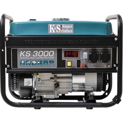 DIMAX KS 3000 2,6KW enfasgenerator med AVR