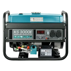 DIMAX KS 3000E 2,6KW eenfasige generator met AVR