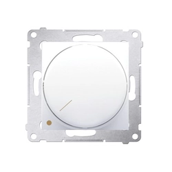 Dimmer rotativo de dois polos para LEDs reguláveis 230V (módulo)5-215W instalação 4-przewodowa, branco Simon54