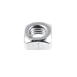 DIN square nut 557 M8 for stainless steel clamps / profiles A2 AISI304 keyway