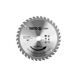 Disc circular pentru lemn 190X36TX20 mm Yato YT-60635