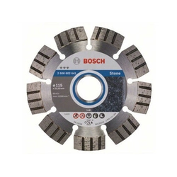Disc de tăiere cu diamant Bosch Best for Stone 115 x 22,23 mm