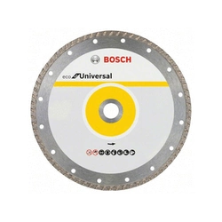 Disc de tăiere cu diamant Bosch Eco pentru Universal Turbo 230 x 22,23 mm 10 buc