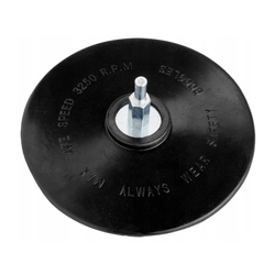 DISC MED VELCRO 125 MM MED PIN-kode 6 MM