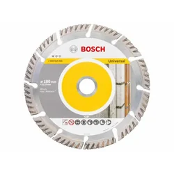 Disco de corte diamantado universal Bosch 180 x 22,23 mm 10 unid.
