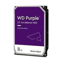 Disco duro SATA 8TB 6GB/S 256MB/PURPLE WD85PURZ WDC