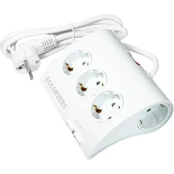 Diseño EcoSavers Multisocket: lista 5-stykowa + 2x USB