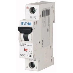 Disjoncteur Eaton FAZ C32/1-DC 1P C 32A 10kA DC 279131