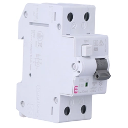 Disjuntor de corrente residual com proteção contra sobrecorrente KZS-2M AC B25/0.03