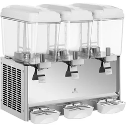 Dispensador de bebidas com refrigeração 3x18 l