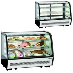 Display multifuncional de refrigeração 160l 2-12 °C Bartscher 700203g