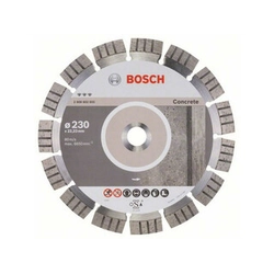 Disque à tronçonner diamanté Bosch Best for Concrete 230 x 22,23 mm