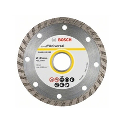 Disque à tronçonner diamanté Bosch Eco pour Universal Turbo 125 x 22,23 mm 10 pc