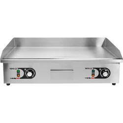 Dobbelt grillplade 73x42 cm 2x2200W