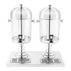 Dobbelt juice dispenser 2x7 l med køling