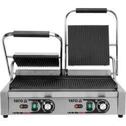 Dobbeltrillet kontaktgrill 3600 W