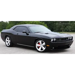 DODGE CHALLENGER - KRÓM csíkok a dekoratív króm oldalajtókon