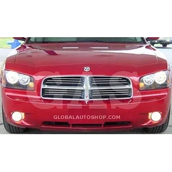 Dodge Charger - Chrome Strips Grill Chrome Dummy Bufer Tuning