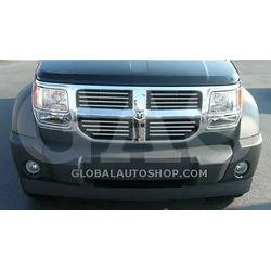 Dodge Nitro - Chrome Strips Grill Chrome Dummy Bumper Tuning