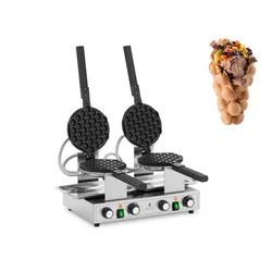 Double bubble waffle maker bubble waffles | 10012896