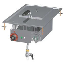 Double friteuse électrique F2/8D-74 ET