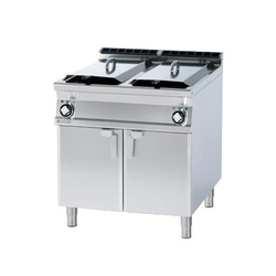 Double gas fryer