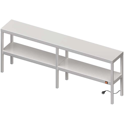 Double table heating extension 1800x300x700 mm