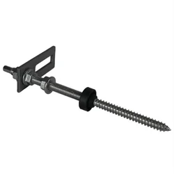 Double-thread screw M10x200 with EPDM seal + photovoltaic adapter