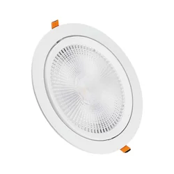 Downlight ajustável LED - Samsung - IP20 - Branco - 30W - 2970 Lúmens - 4000K - 5 Anos