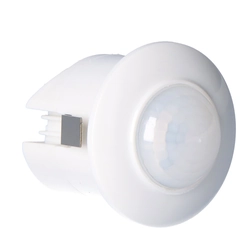 DR-07 PIR motion sensor 360°, Un=230V AC,P=300W, ceiling mount, white