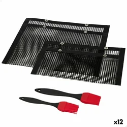 Draagbare actieve grill Siliconen Kunststof 27 x 24,5 x 0,4 cm