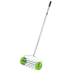Draper Tools Ruční provzdušňovač trávníku, 450 mm, zelený