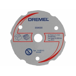 Dremel DSM500 Disco de corte para multimáquina rotativa DSM20-hoz